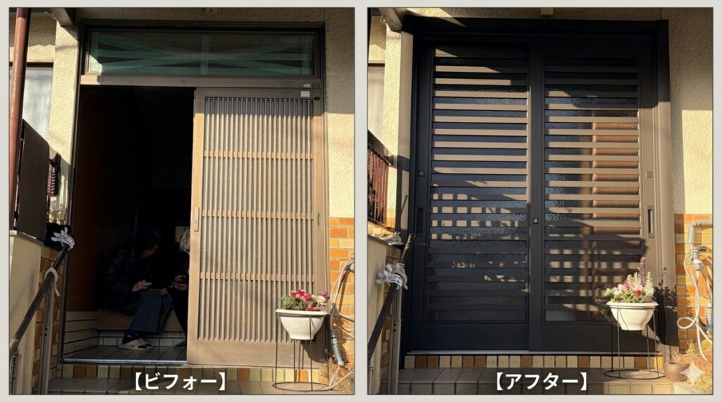 大阪市 I様邸｜玄関ドア交換（施工後）